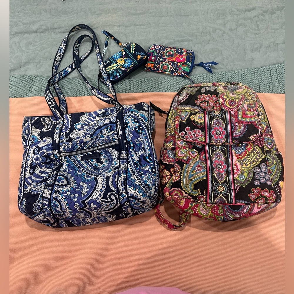 Vera Bradley bag wallet bundle